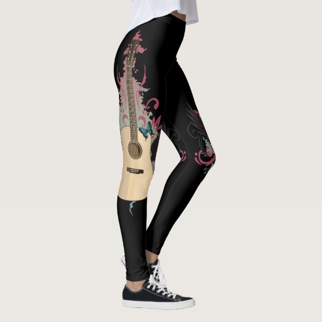 Guitar Vibes Leggings (Höger)