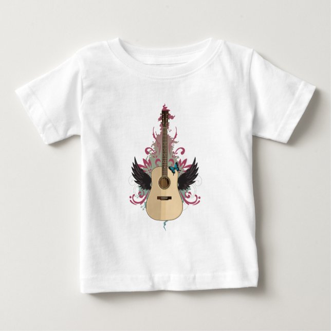 Guitar Vibes T Shirt (Framsida)