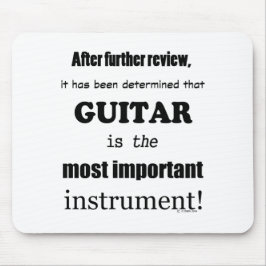 Guitar viktigaste instrument musmatta