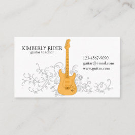 Guitar Visitkort