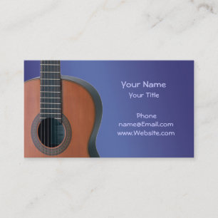 Guitar Visitkort