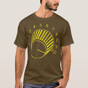 Guitar-volym upp till 11 t shirt