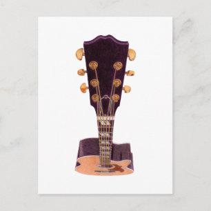 Guitar vykort