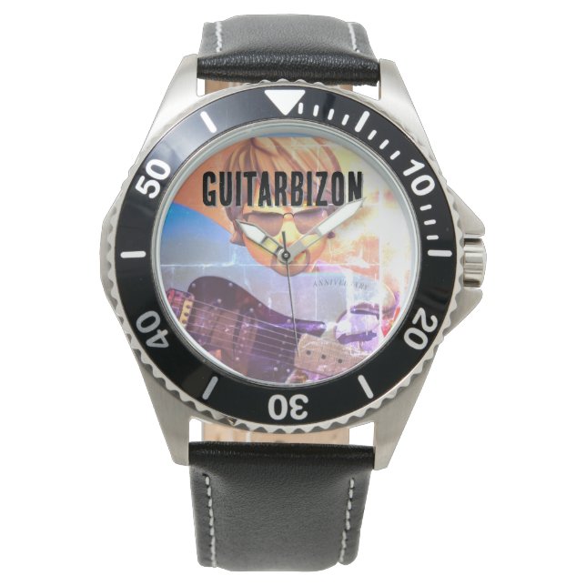Guitarbizon Armbandsur (Framsida)