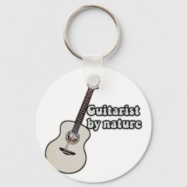 Guitarcitat för gitarrer nyckelring (Framsida)
