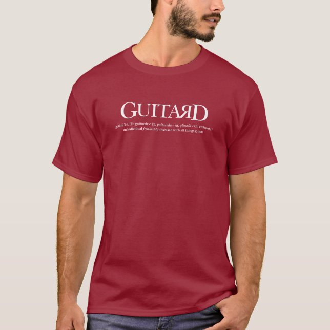 Guitard skjorta t-shirt (Framsida)