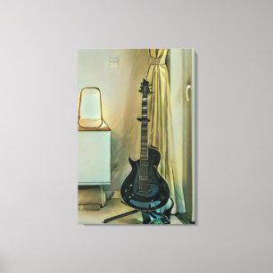 Guitargåvor till pappa canvastryck