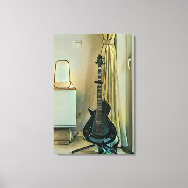 Guitargåvor till pappa canvastryck (Framsida)