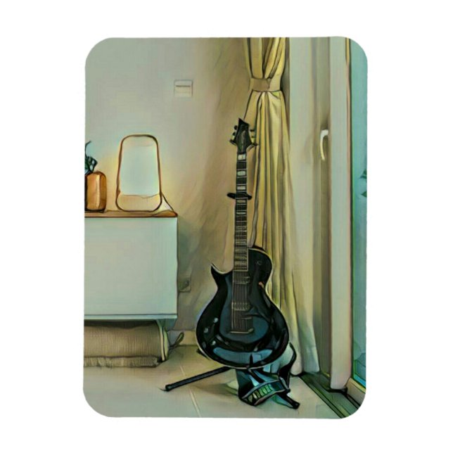 Guitargåvor till pappa magnet (Vertikal)