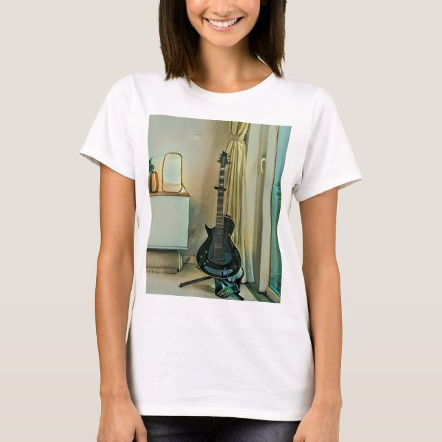 Guitargåvor till pappa t shirt (Framsida)