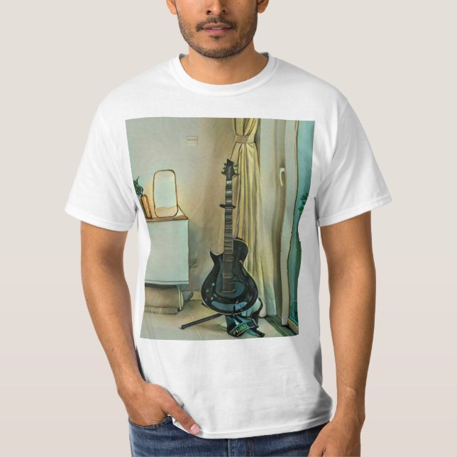 Guitargåvor till pappa t shirt (Framsida)