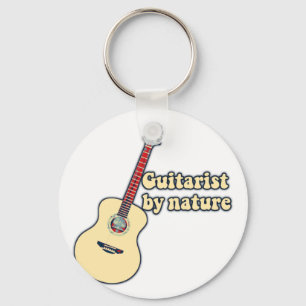 Guitarist av naturen. nyckelring