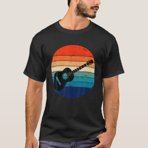Guitarist Band Player Acoustic Guitar Vintage Sol T Shirt