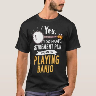 Guitarist - Banjo Bluefe Music Guitar T Shirt
