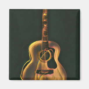Guitarist-gåva av coola magnet