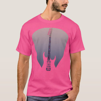 Guitarist Gift Musical Instruments Gitarr Plektrum T Shirt
