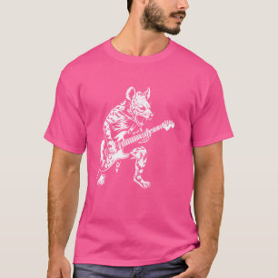 Guitarist Guitar - Guitar Player Hyena Pappa Mamma T Shirt