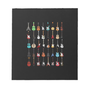 Guitarist Guitar Musical Instrument Rock and roll Anteckningsblock