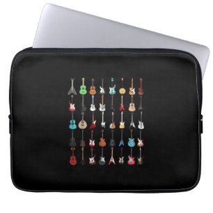 Guitarist Guitar Musical Instrument Rock and roll Laptop Fodral
