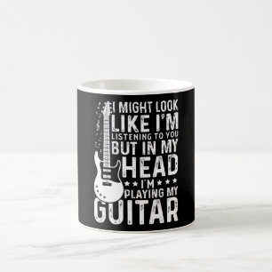 Guitarist Guitar Player Electric Funny Gift Kaffemugg