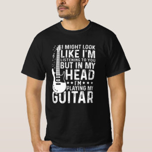 Guitarist Guitar Player Electric Funny Gift T Shirt