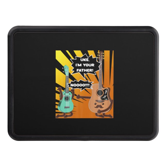 Guitarist, jag är din Far-födelsedag Dragkroksskydd (Framsidan)