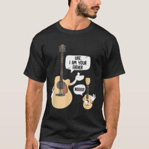 Guitarist - jag är din Far, Ukulele Funny Gu T Shirt