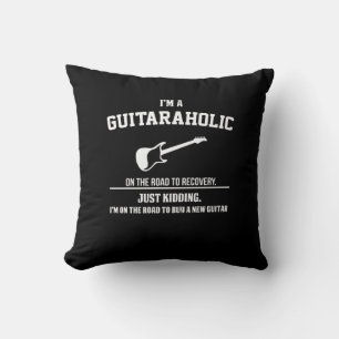 Guitarist jag är Guitarahofdag Kudde