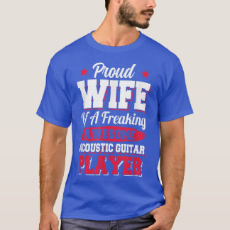 Guitarist Musician Acoustic Guitar Player Maka T Shirt