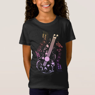 Guitarist Musician Guitar Player Music Girl T Shirt