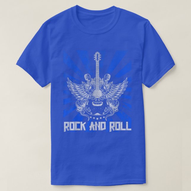 Guitarist Musician Guitar Rock and roll 1507 T Shirt (Design framsida)