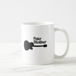 Guitarist Namn Acoustic Guitar Kaffemugg