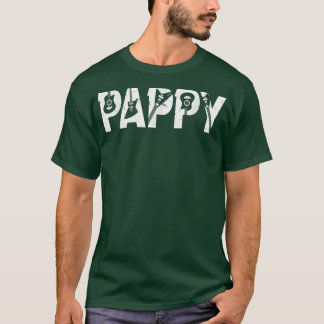 Guitarist pappa Funny Pappy Music Guitar Far D T Shirt