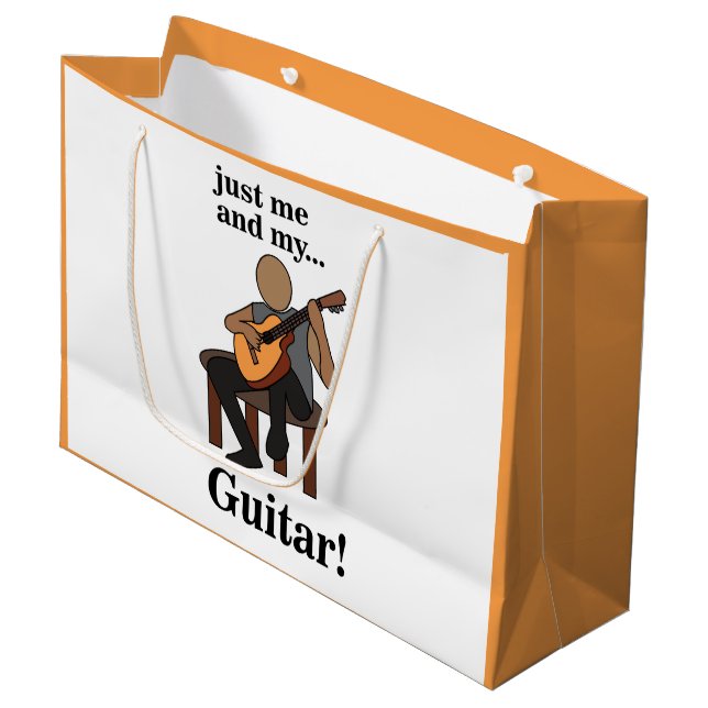 Guitarist Playing Guitar Birthday (Framsidan Vinklad)