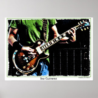 Guitarist Poster