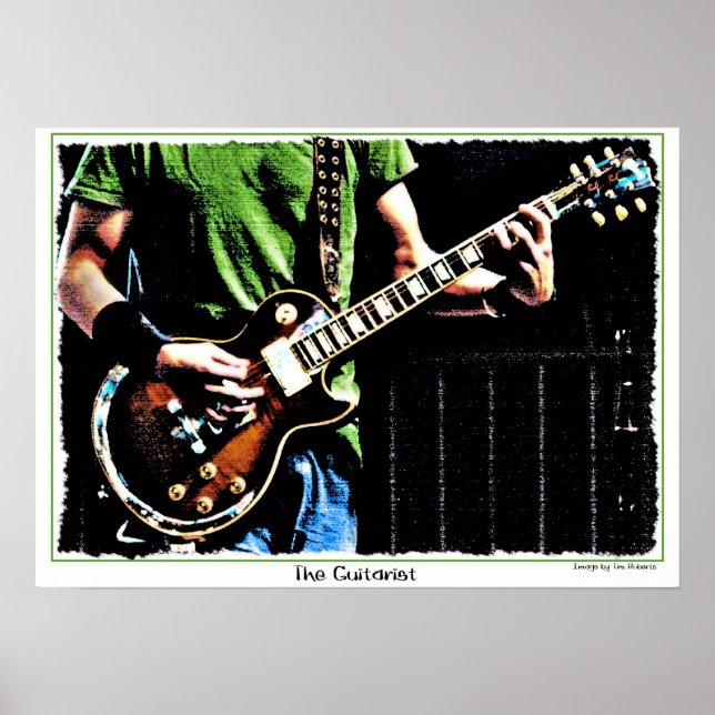 Guitarist Poster (Framsidan)