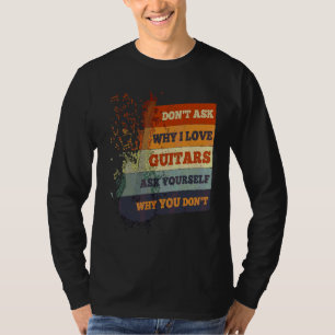 Guitarist Retro Grunge Vintage Distress Guitar Gr T Shirt