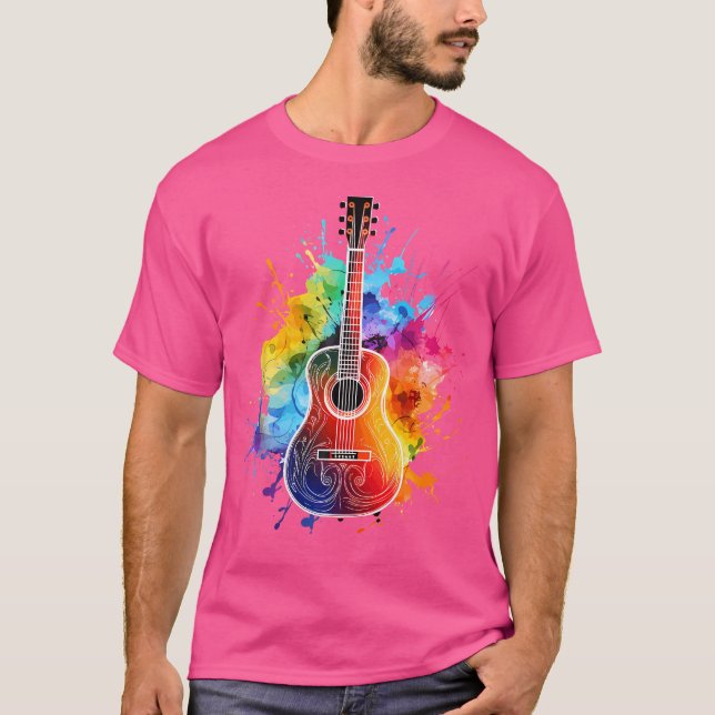 Guitarist Stänk A T Shirt (Framsida)