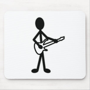 Guitarist Stick figur Musmatta