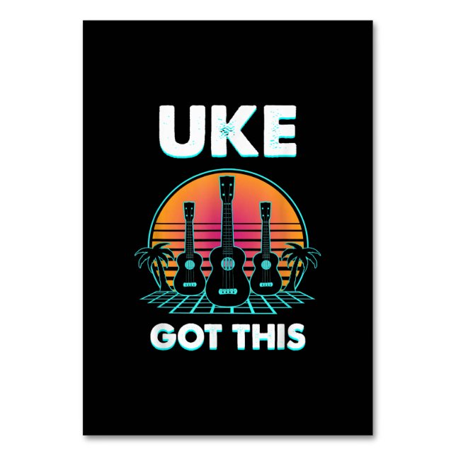 Guitarist Uke Got This Birthday Bordsnummer (Framsidan)