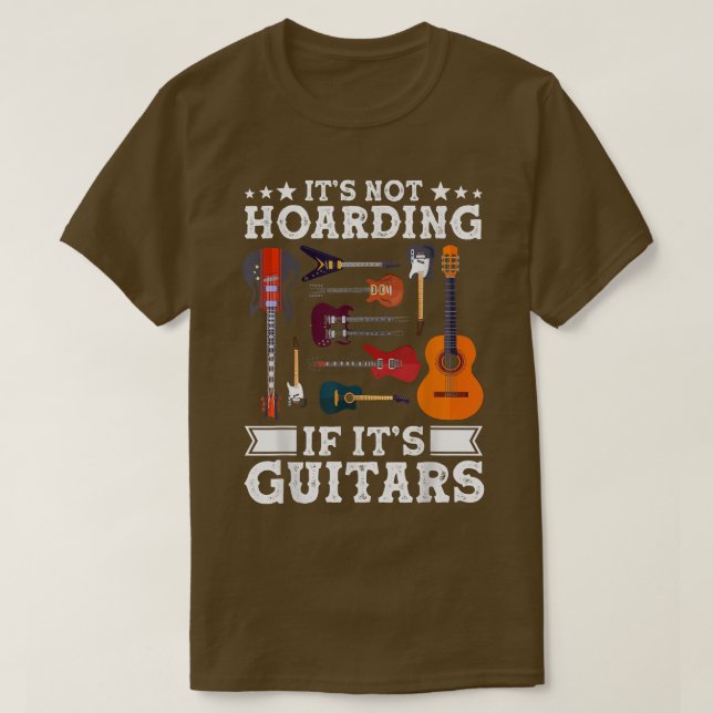 Guitarister tar inte hand om dem om deras Guitar G T Shirt (Design framsida)