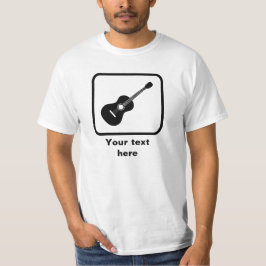 Guitaristisk Logotyp - Anpassade Tröja