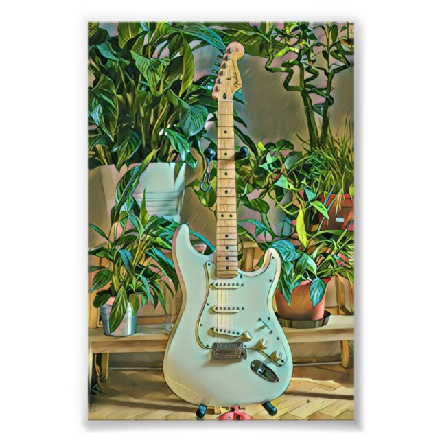 Guitaristiska gåvor fototryck (Framsidan)