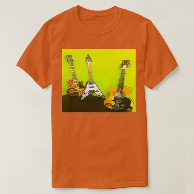 Guitars Classic TShirt T Shirt (Design framsida)