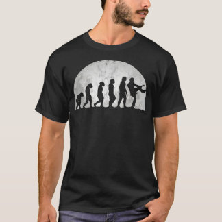 Guitars evolutionsutveckling av Man Music Band Gui T Shirt
