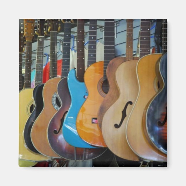 Guitars Galore Magnet (Framsidan)