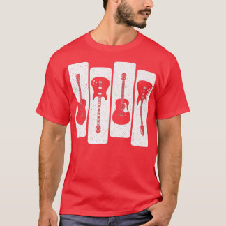 Guitars Guitarist Acoustic Electric Guitar Music L T Shirt