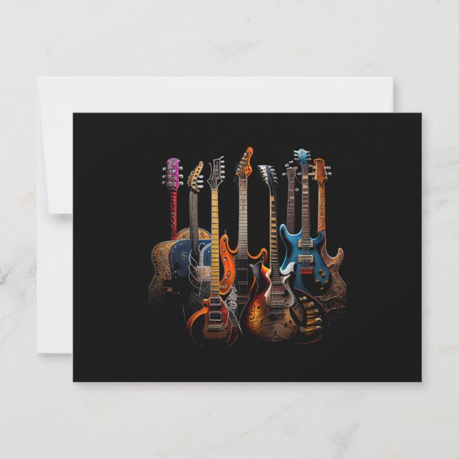 Guitars guitarists gift (Framsida)
