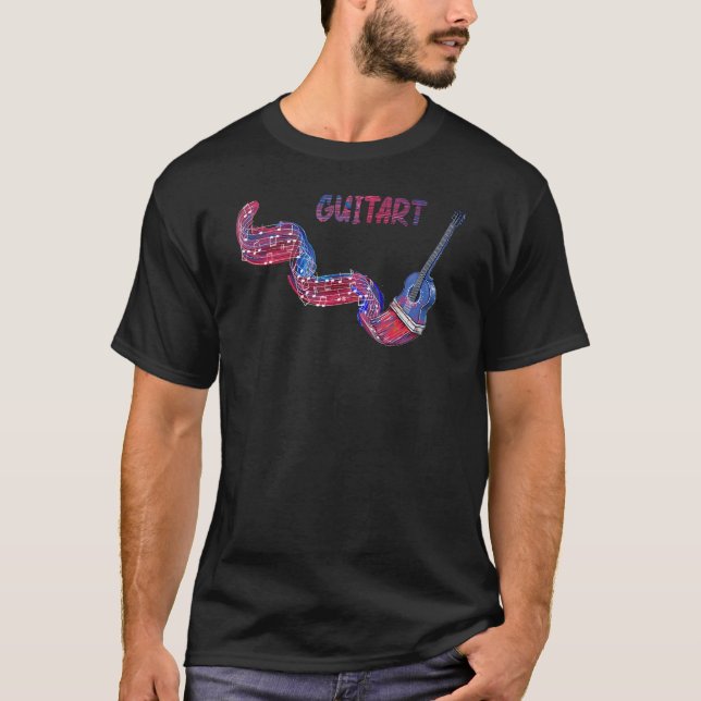 Guitars Guitart T Shirt (Framsida)