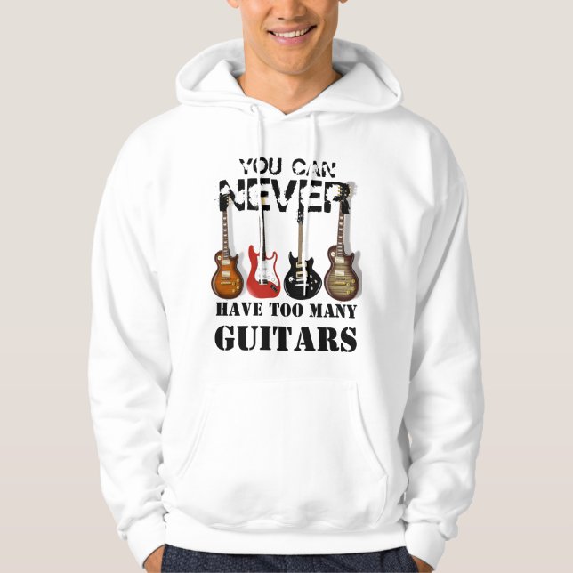 Guitars Hoodie (Framsida)